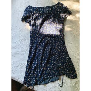 Blue sun dress